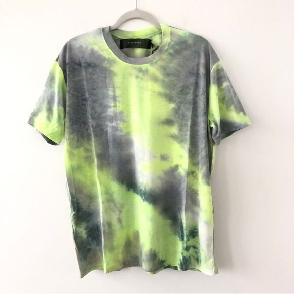 Nordstrom Code Mode Tie Dye T-Shirt in Green - Picture 1 of 5